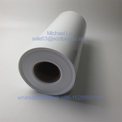 0.4mm white opaque hips sheet for cup lids
