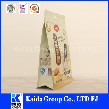 china supplier special quad seal spouted pouch for drink