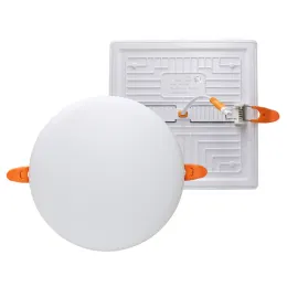 Adjustable Round Square Recessed LED Panel Light