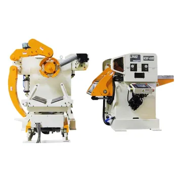 NC Servo Roll Uncoiler Straightener and Feeder 3-in-1 Machine