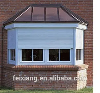 roller shutter with sliding window