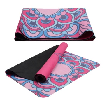 Top-Rated Custom Digital Printing Yoga Towel & Mat: Non-Slip, Foldable, and Portable for Fitness and Travel