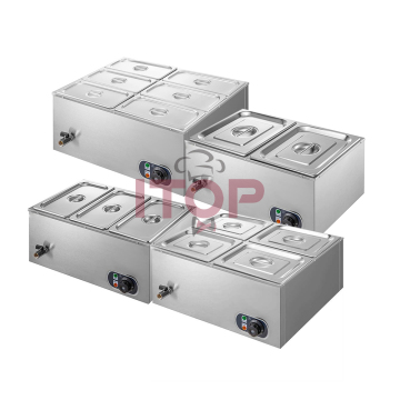 Electric Stainless Steel Bain Marie Food Warmer for Catering Equipment