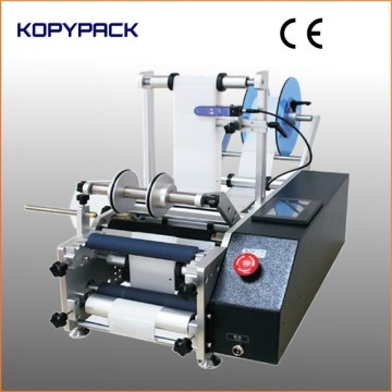 plastic bottle glass bottle sticker label manual labeling machine