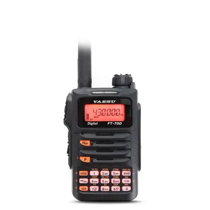 YAESU FT-70D Dual Frequency Digital Handheld Walkie-Talkie