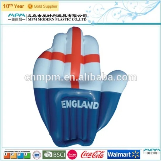 Giant National Flag Inflatable Hands for Cheering