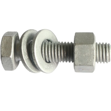 ASTM A325 A563 HDG Hex Strucural Bolts Moeren