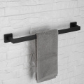Sola barra de toalla montada en la pared del acero inoxidable