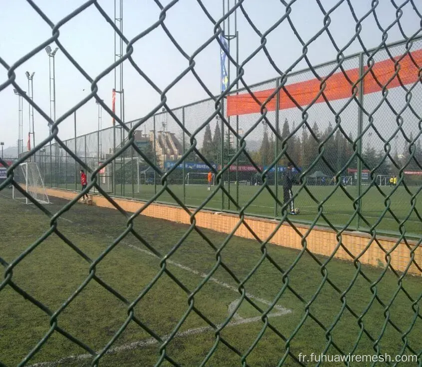 Fence à liaison de chaîne pour le filet de sécurité