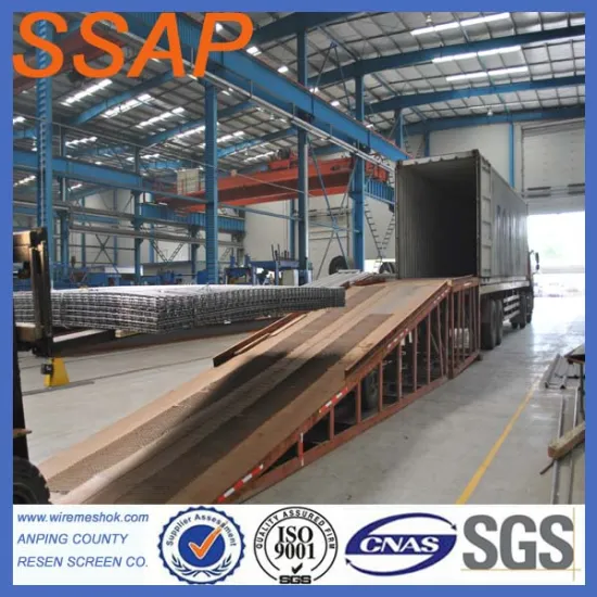 China factory reinforcing rebar welded steel mesh fabric