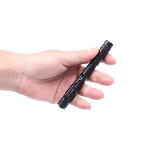 Factory Wholesale Emergency LED Pen Light with Clip - Portable and Medical Grade Flashlight