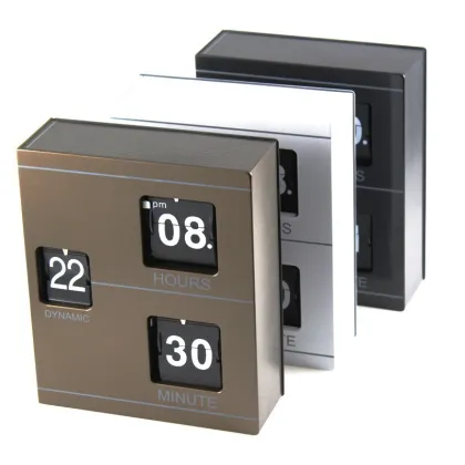 MK time Factory Flip Clock Book Design Clocks Decent Clock Gifts