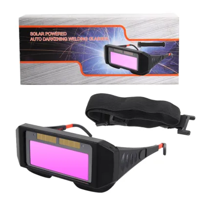 Anti-Glare Solar Auto-Dimming Welder Goggles