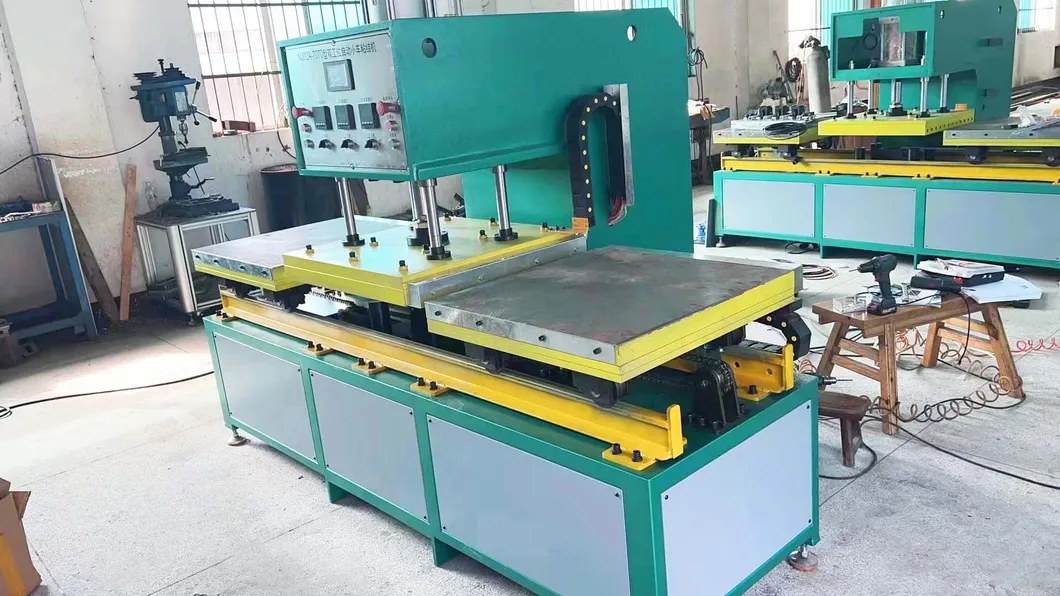 Vulcanizing Machine with 2 Automatic Mold Carts for 2D Refrigerator Evaporator Skin Evaporator Oval Shape Evaporator