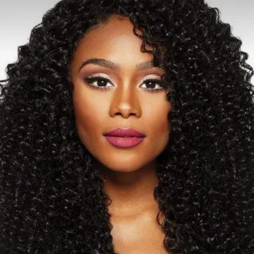 Annione Pineapple Curly Hair Bundles,Pineapple Curl Human Hair Wigs,Pineapple Curly Wave Human Hair Extension For Black Women