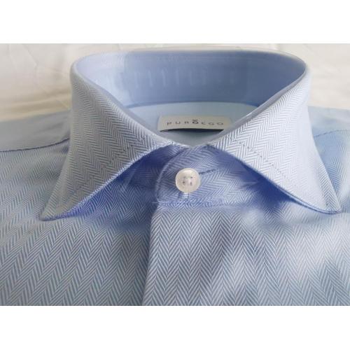 Causal Italy Collar Shirt Men Casual Y/D Poplin Italy Collar Sleeve Shirt Manufactory