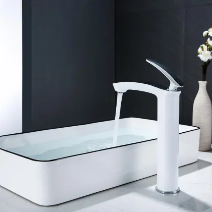 Australia Midas High Rise Basin Mixer White