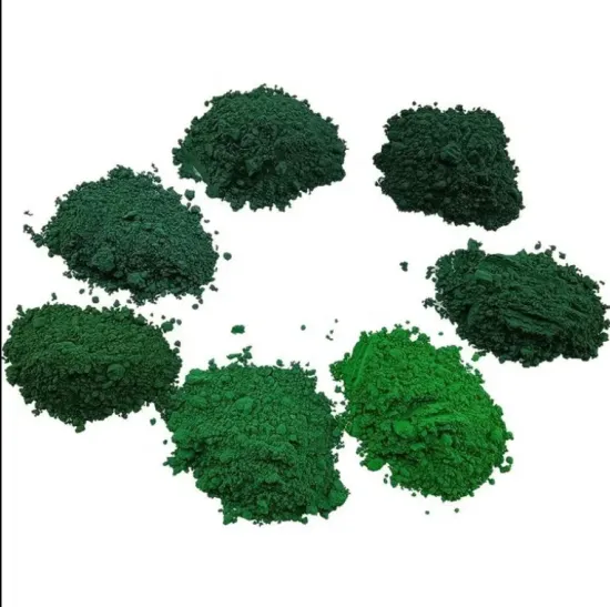 Industrial Grade Green Iron Oxide Pigment Powder