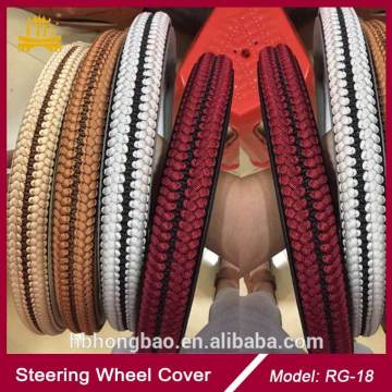 pu+ ice silk hot summer automobile steering wheel cover