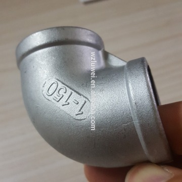 Codo recto de 90 grados roscados