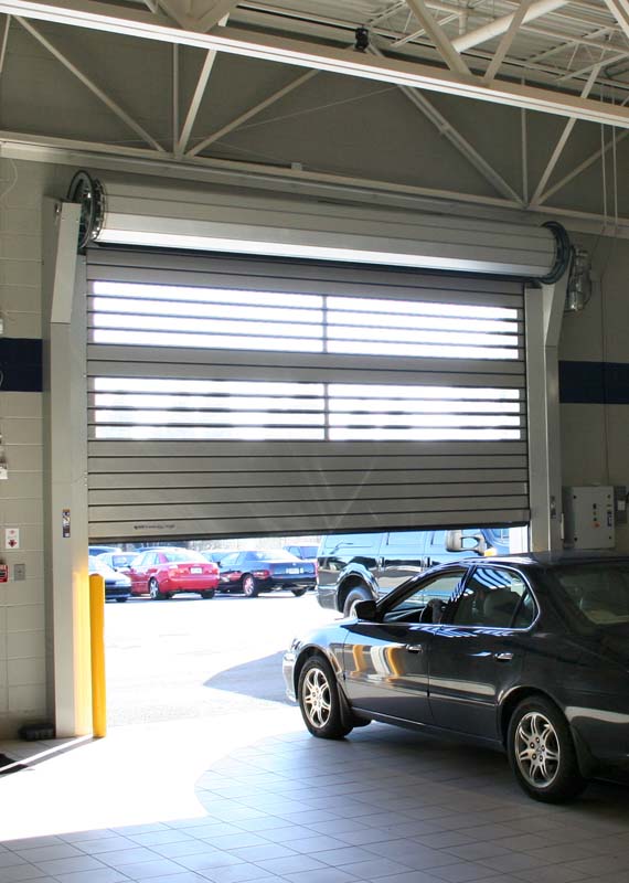 Automatic Stainless Steel Spiral High Speed Door