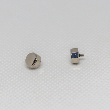 Özel CNC Döndü Paslanmaz Çelik 316L Vidalı Kök Ekibi Aşağı İzle Crown 7mm