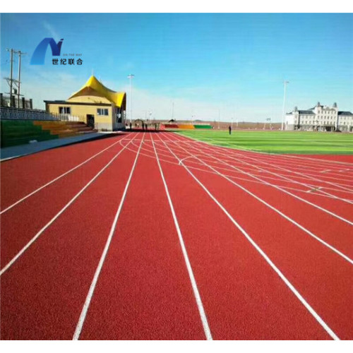Faible prix de haute qualité 3: 1 matériaux de chaussées Tribunaux Surface de plancher de sport piste de course athlétique