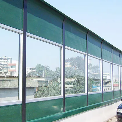 Transparent Plexiglass Sound Barrier Noise Reduction