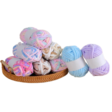 0.5 কাউন্ট চেনিল সুতা