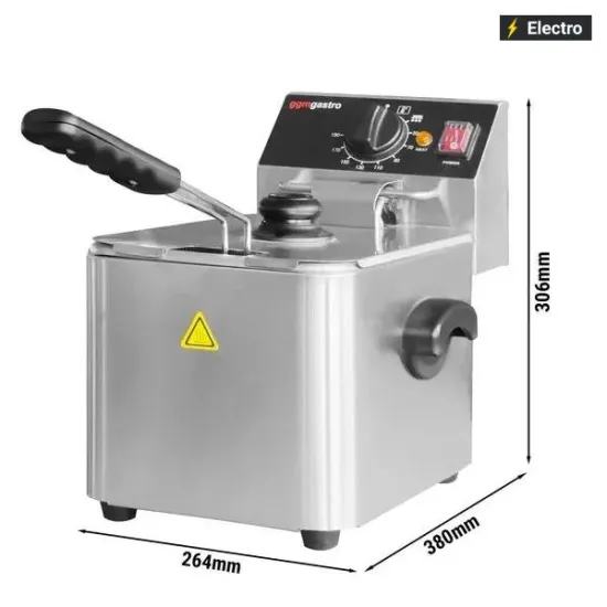 Commercial Restaurant Use Deep Fryer Chips Frying Machine Electric Deep Fryer with Basket