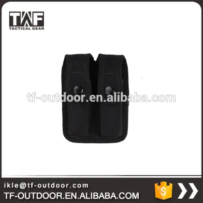 Best-Selling Police Duty Gear Nylon Tactical Sentinel Double Magazine Pouch
