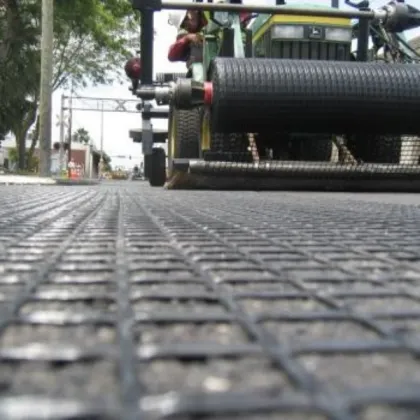 Pavement Reinforcement Geogrids in Construction