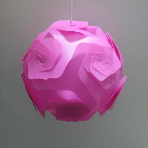Mélange couleur bricolage IQ puzzle lumières plafond pendentif