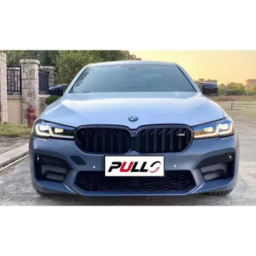 BMW 5 Series G30 G38: Upgrading Old Car Bumpers, Grille, Lamps, Side Skirts, Rear Diffuser, and Fenders to New M5 Model