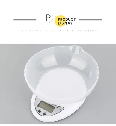 Mini Digital Kitchen Scale for Baking - Plastic Electronic Weigh Scale