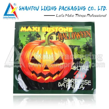 Plastic toy packaging bag
