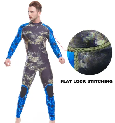 oem service 3mm neoprene camouflage scuba diving wetsuits