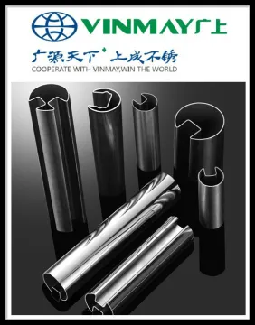 304 stainless steel slot tubes & oval tubes/pipe price