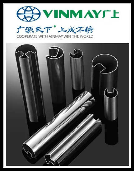 304 stainless steel slot tubes & oval tubes/pipe price