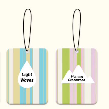 ECO-Friendly Customizable Colorful Life Paper Hanging Car Air Freshener