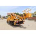 17m aerial working platform bucket truck