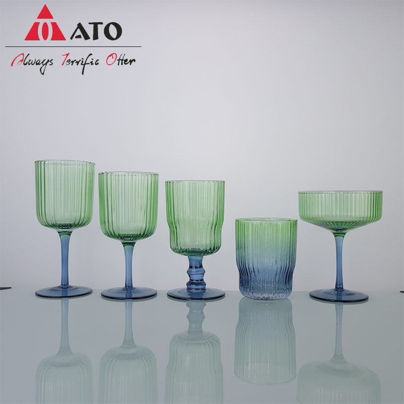 ATO Handmade Juice Table Drinking Red Wine Glass