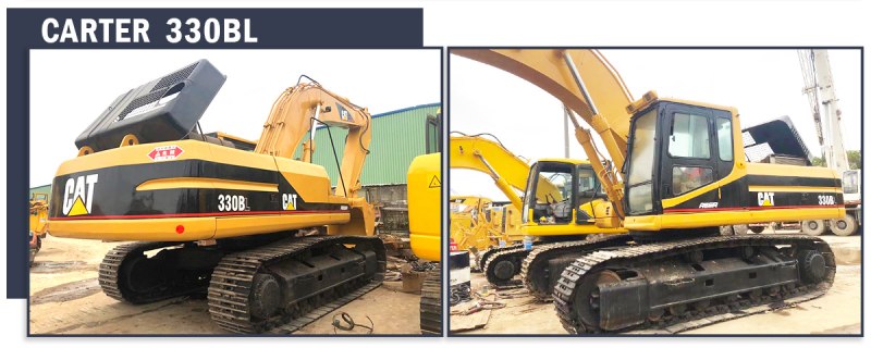 used Caterpillar crawler excavators