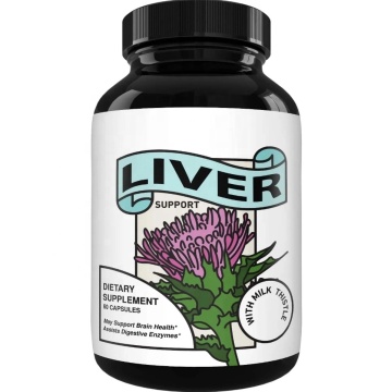 Cleanse Liver Detox White Milk Thistle Hangover capsules