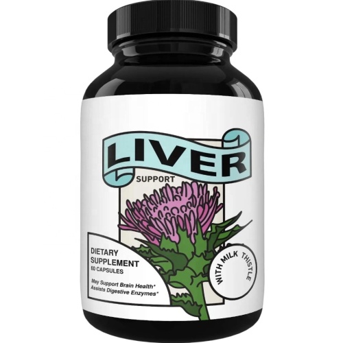 Cleanse Liver Detox White Milk Thistle Hangover capsules