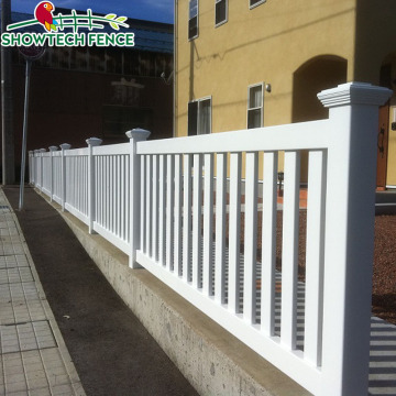 Sustainable Closed PVC Picket Fence - Easy Assembly