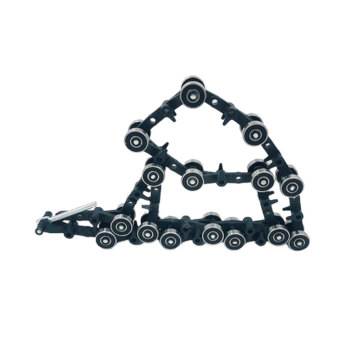 Escalator Parts: PA6.6-30gf Slewing Chain, Pulleys, and Rollers