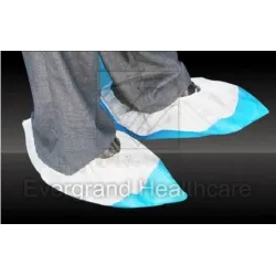 Medical Disposable Two Colours Shoe Cover