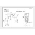 Drehpotentiometer der Serie Rk09k