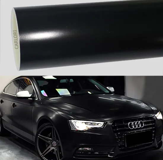 satin black vinyl wrap for car